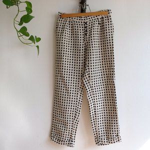 Ace & Jig Woven Slacks, Polka Dot, Small